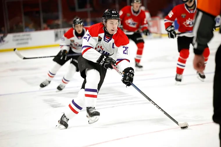 Berkly Catton is one of the top options for the Flyers in the NHL draft, which starts on Friday.