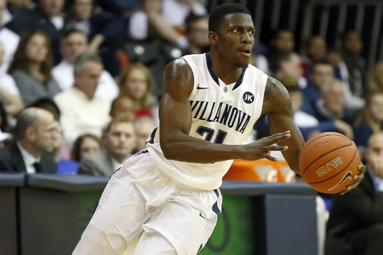 Dylan Ennis worked hard over the summer to become an integral part of Villanova's success this season. (Yong Kim/Staff Photographer)
