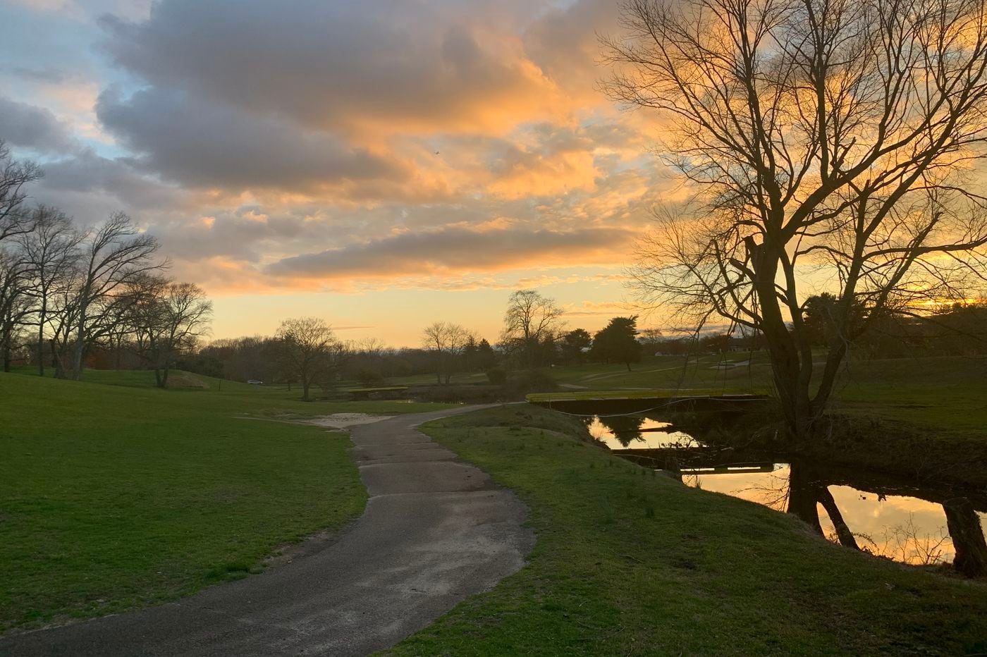 non-golfer, a closed south jersey course was fun while it lasted