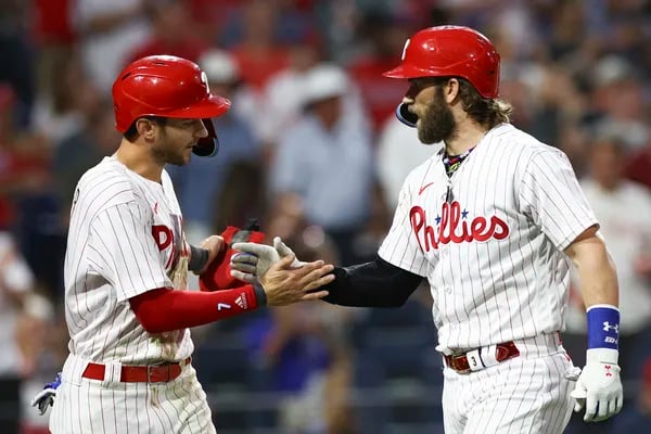 Home runs from Trea Turner, Bryce Harper lead the Phillies to 6-4 win ...