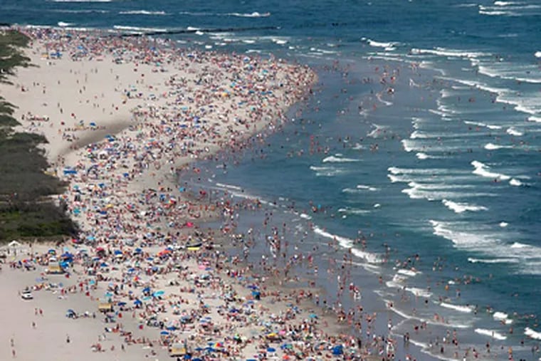 Two people drowned in the ocean off North Wildwood, N.J. on Tuesday. (File Photo)