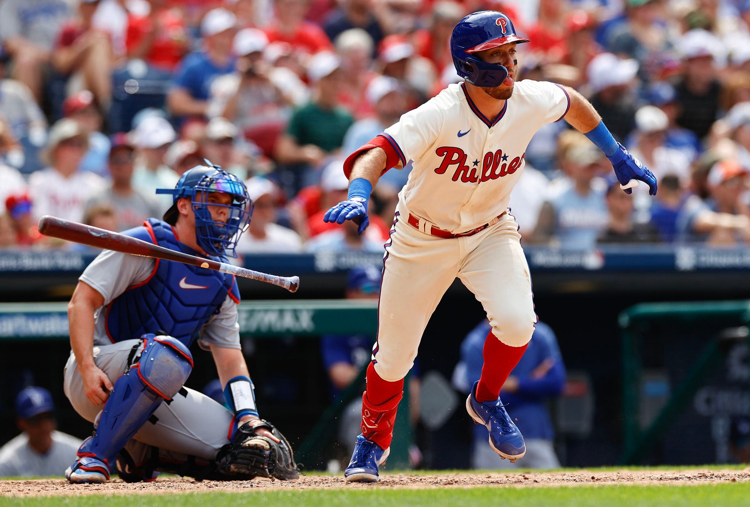 Phillies Notebook: Hot Darick Hall back in the lineup feeling better than  ever – Delco Times