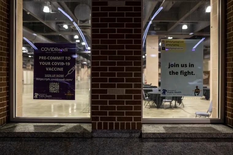 The city ended its partnership with Philly Fighting COVID, an organization that was once responsible for operating the city’s largest coronavirus mass vaccination site.