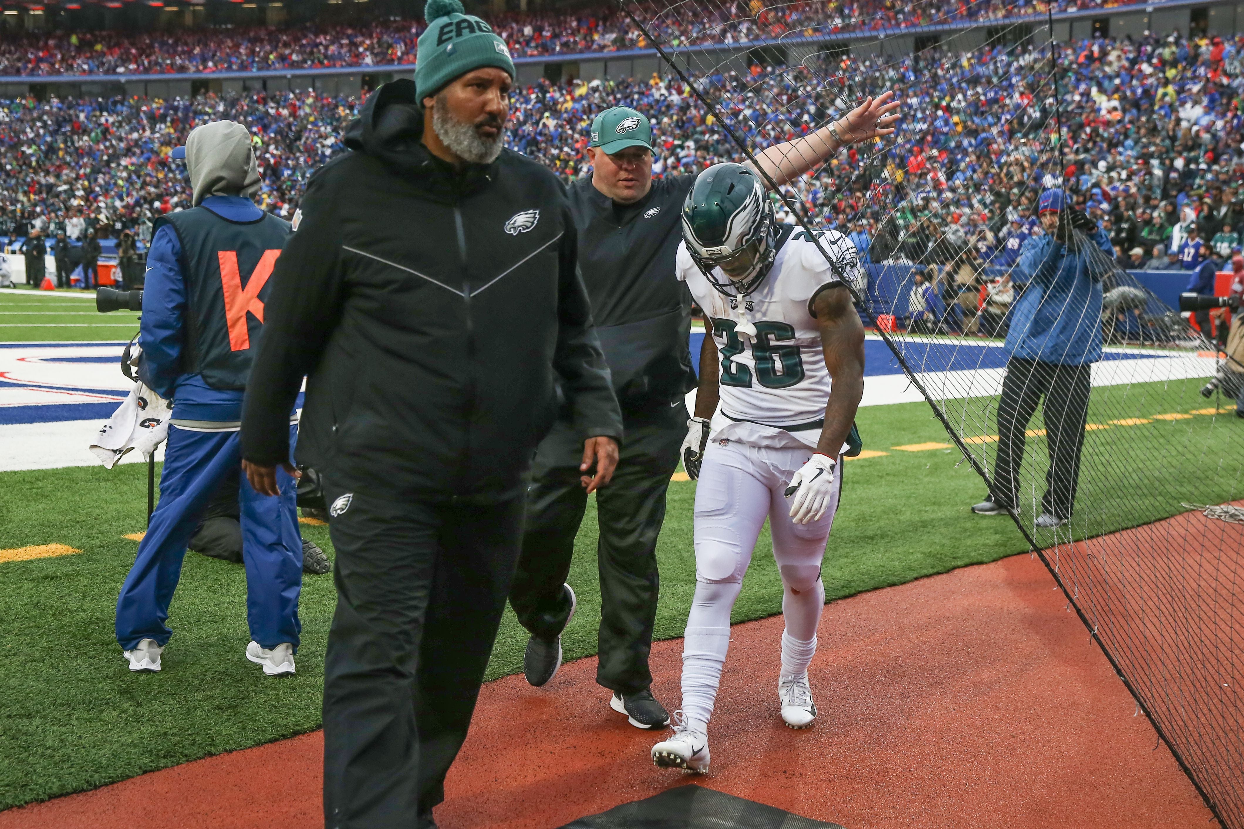 Eagles' Miles Sanders playing with chip on his shoulder as one of