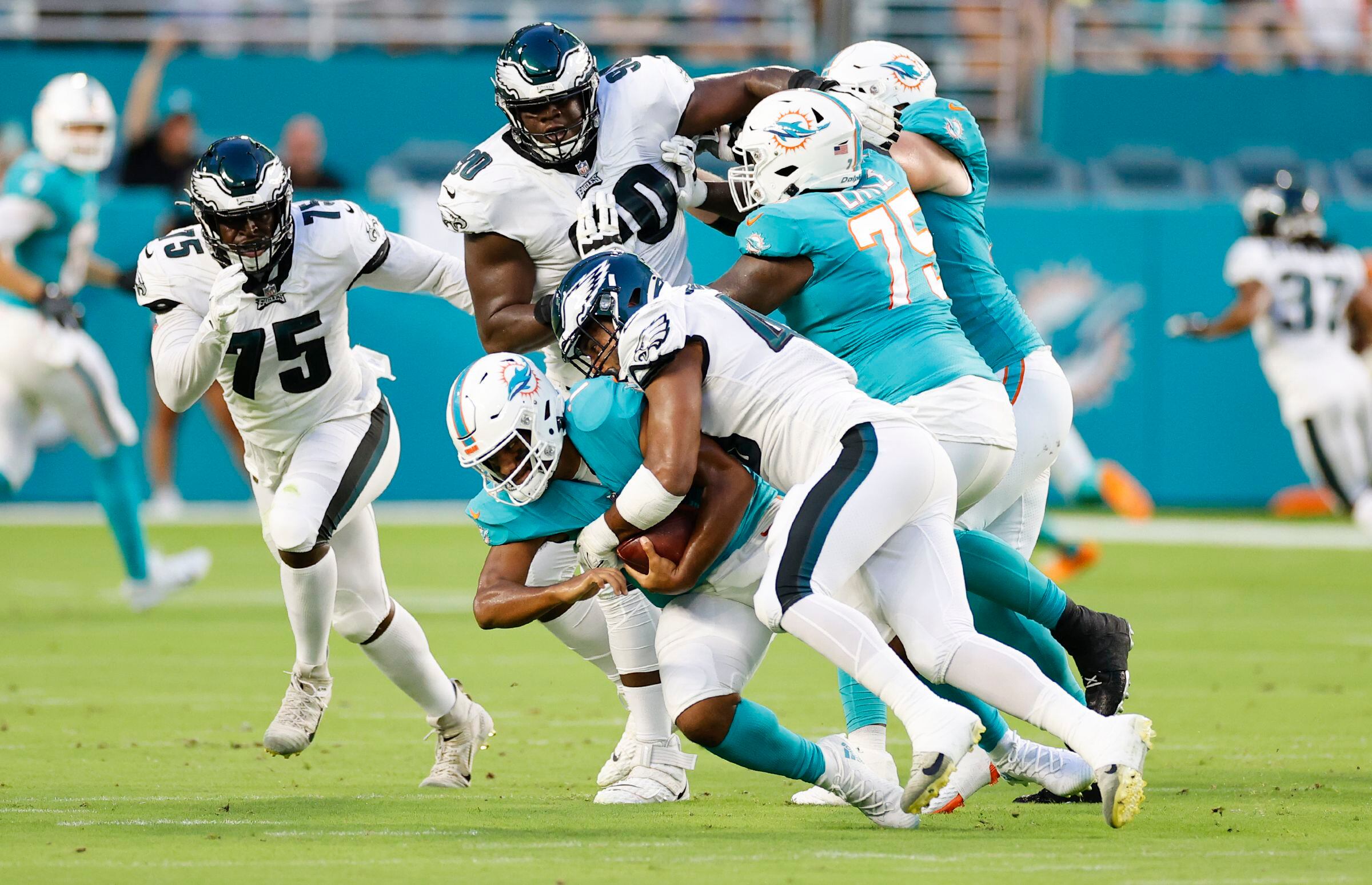 Dolphins bludgeon Eagles 48-10 in the final preseason game of 2022 – Philly  Sports