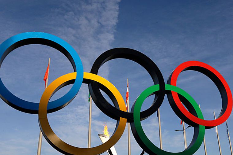 Olympic rings generate some controversy