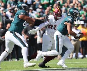 A.J. Brown's monstrous day powers Philadelphia Eagles to win vs. Washington  Commanders - CBS Philadelphia