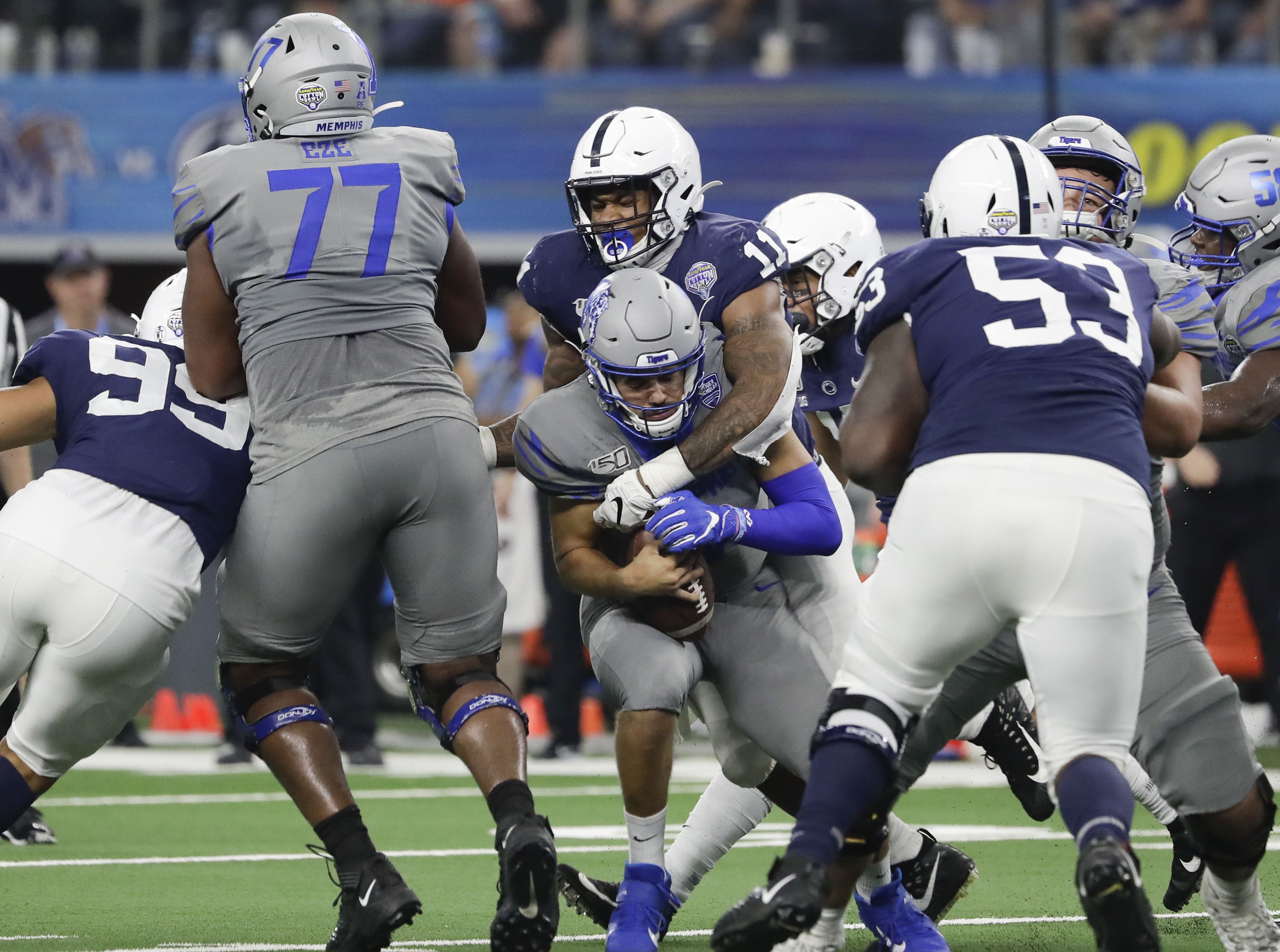 Micah Parsons huge tackle vs the Lions was considered by his teammates as  the 'play of the game'