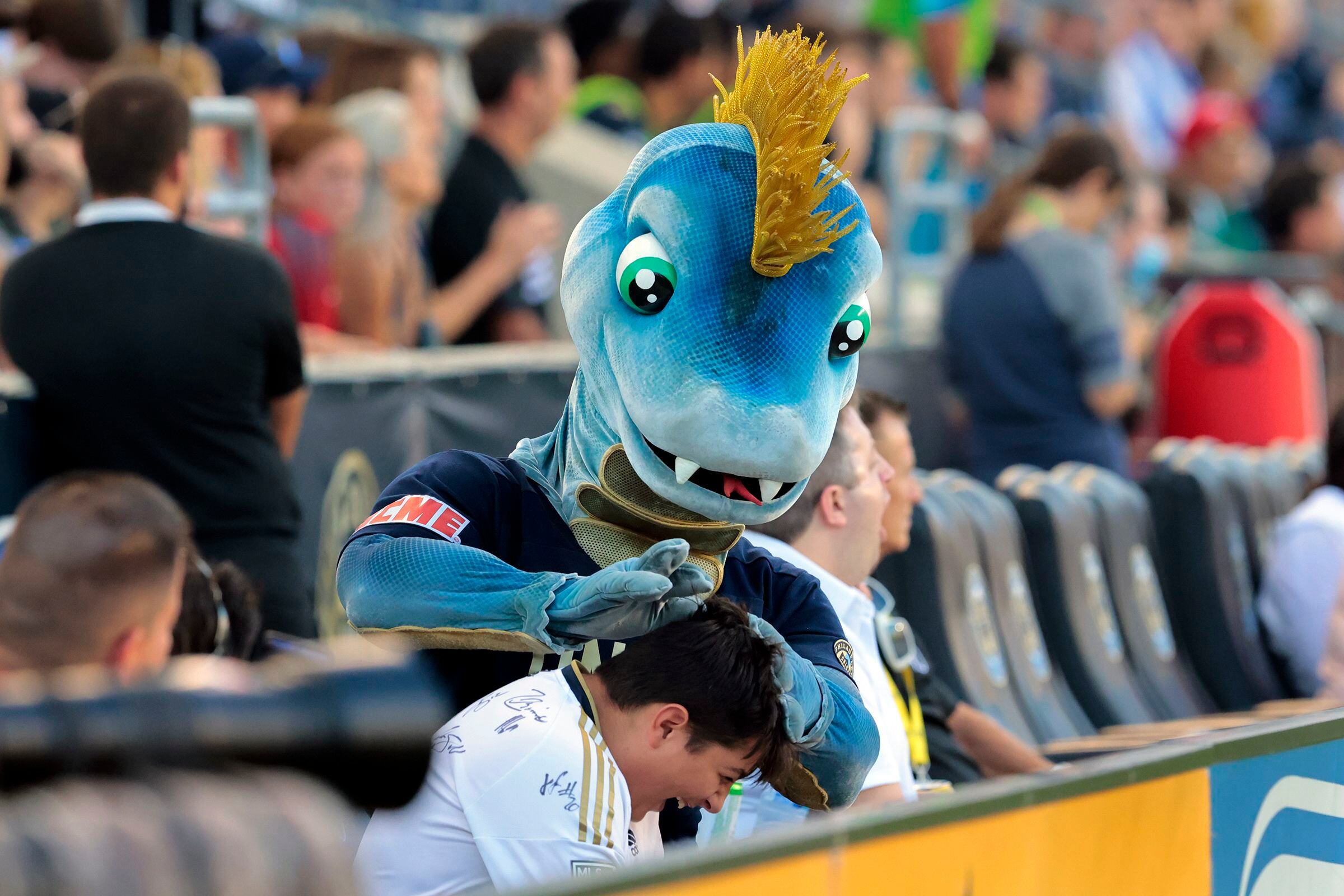 WATCH: The Philadelphia Union unveils its first-ever mascot: A