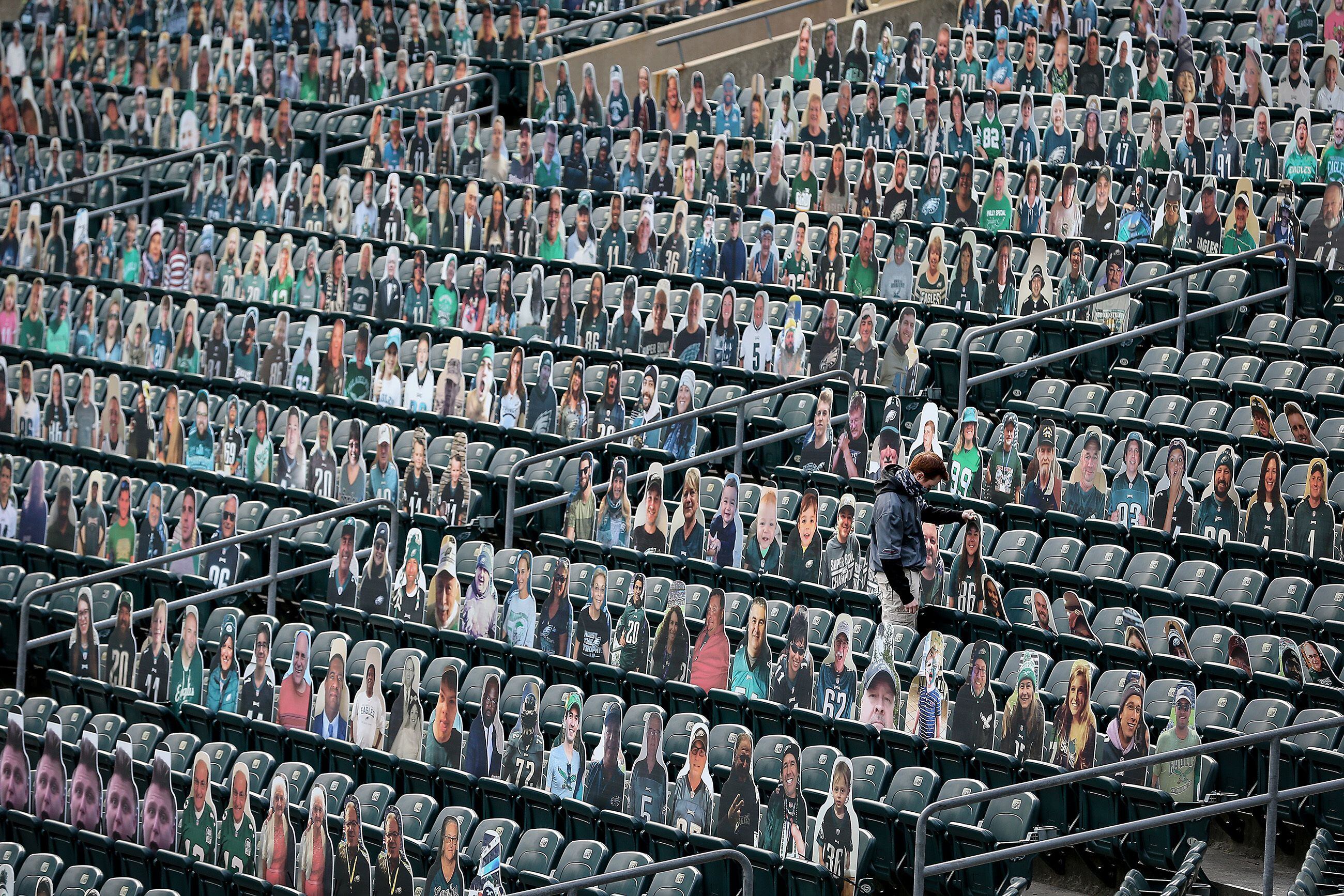 More than 50,000 fans packed Lincoln Financial Field for the Philadelp