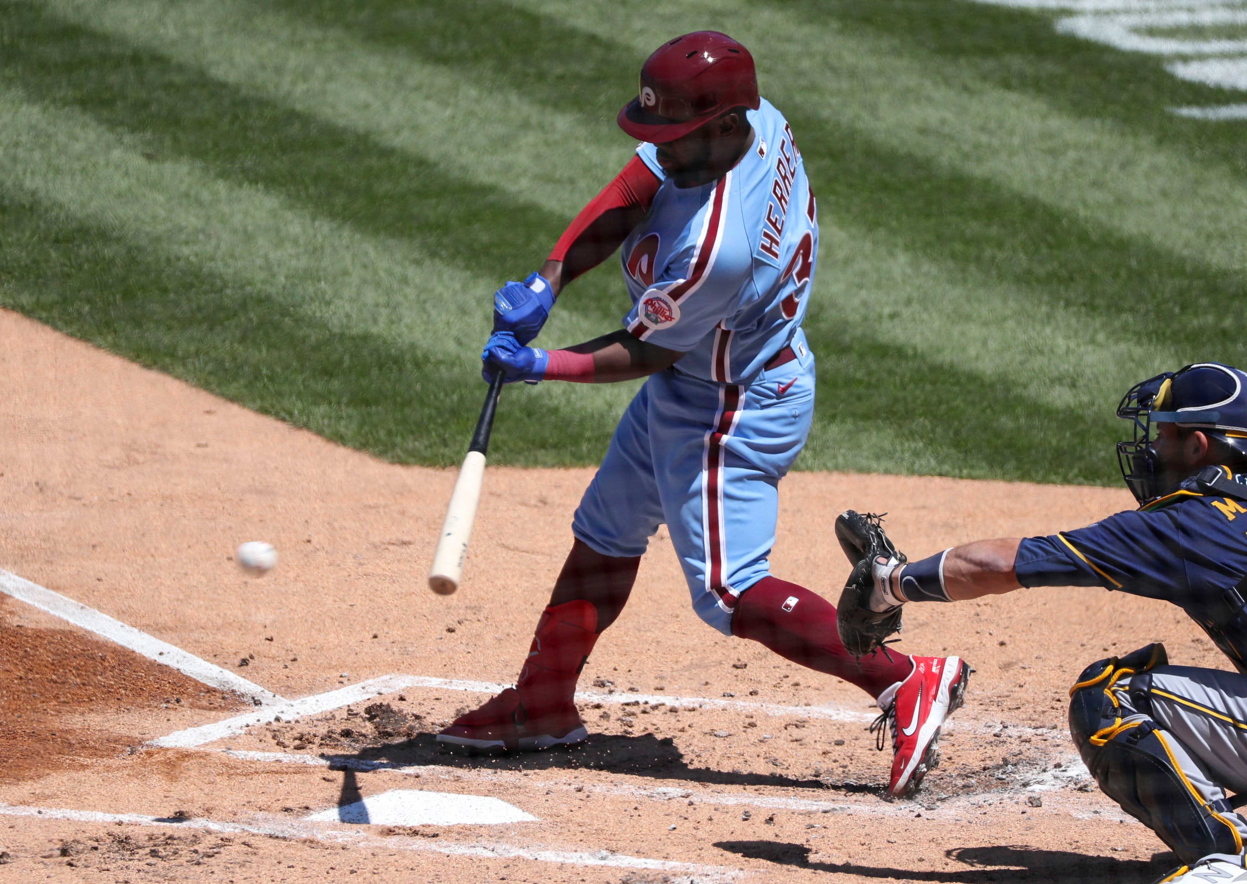 Zack Wheeler's 2-0 shutout completes Phillies' four-game sweep of Brewers