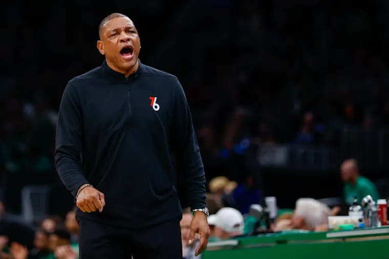Doc Rivers is out as Sixers coach after three seasons.