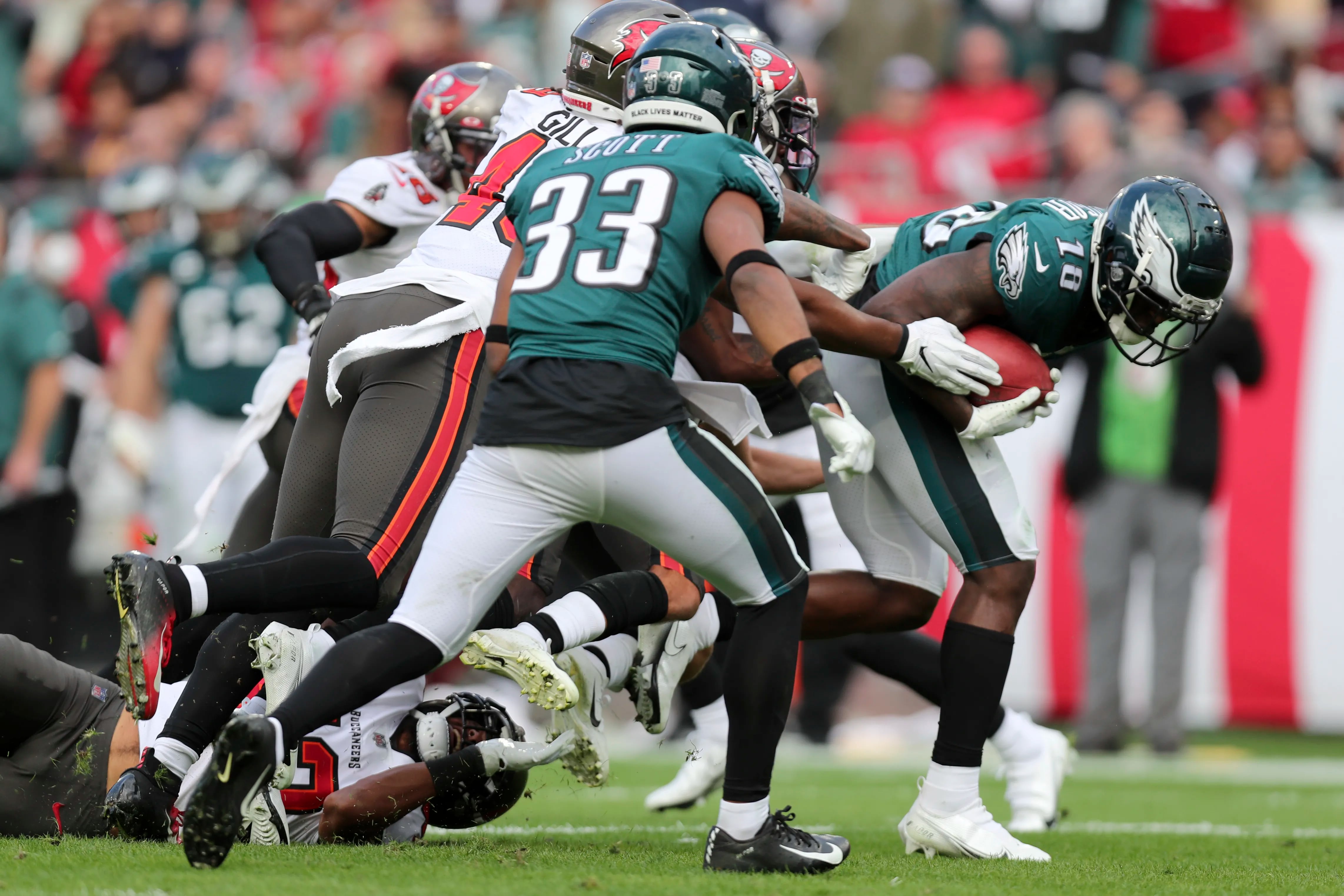 Notes and stats from the Bucs 31-15 win over the Eagles - Bucs Nation