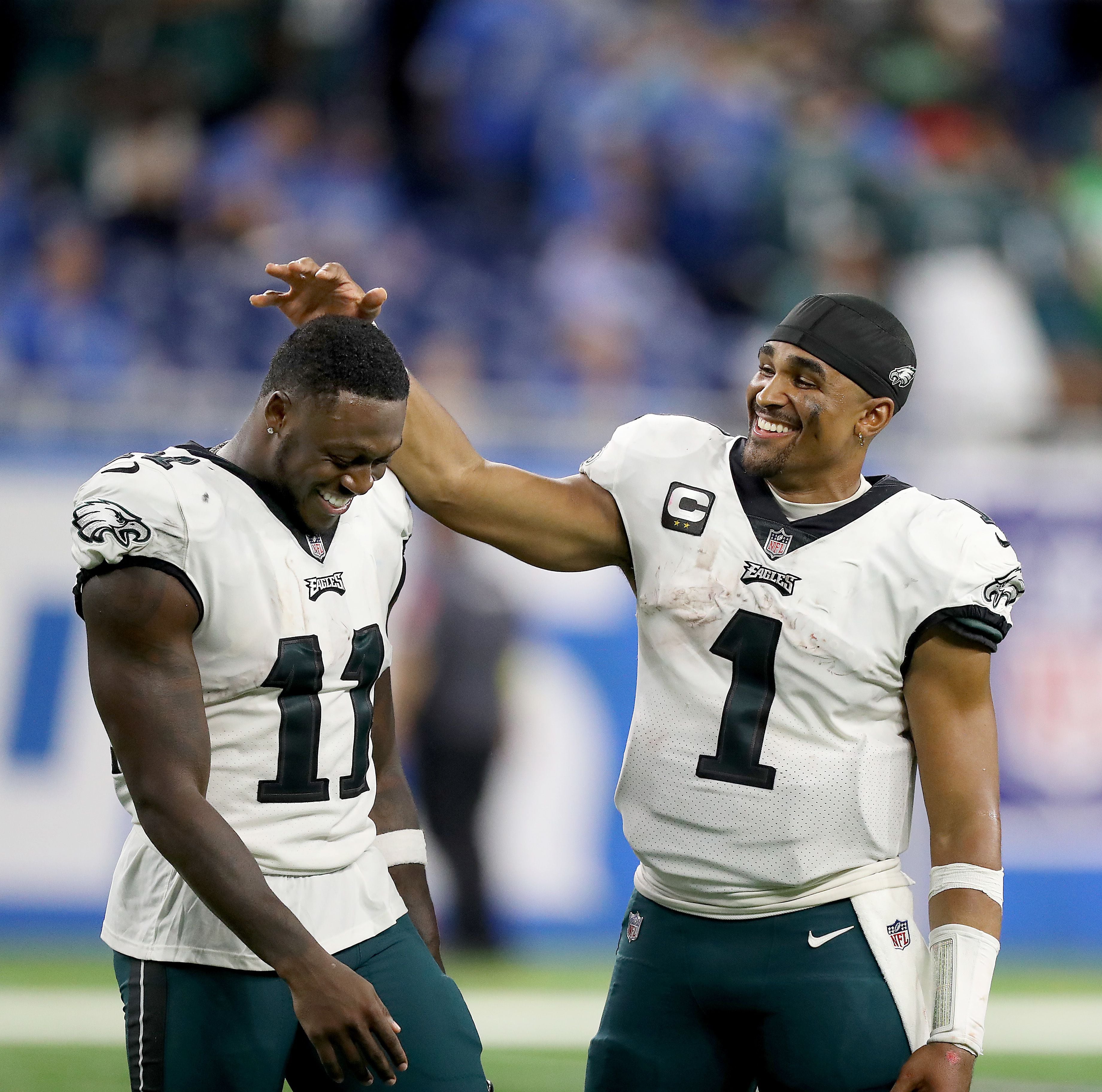 Eagles' WR A.J. Brown relishes the Philly cold in win vs. Bears