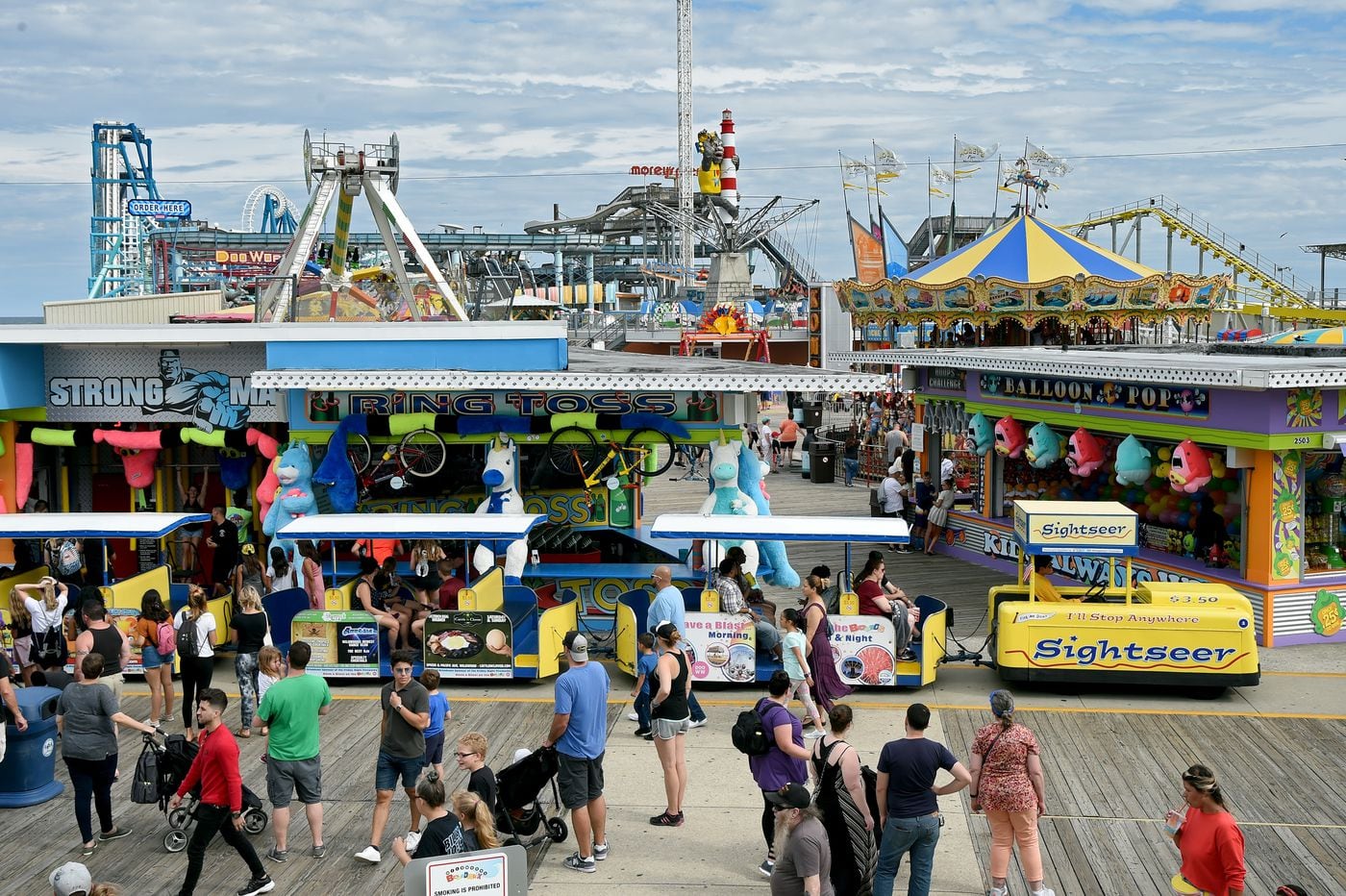 With two boardwalk icons celebrating anniversaries in the Wildwoods, a