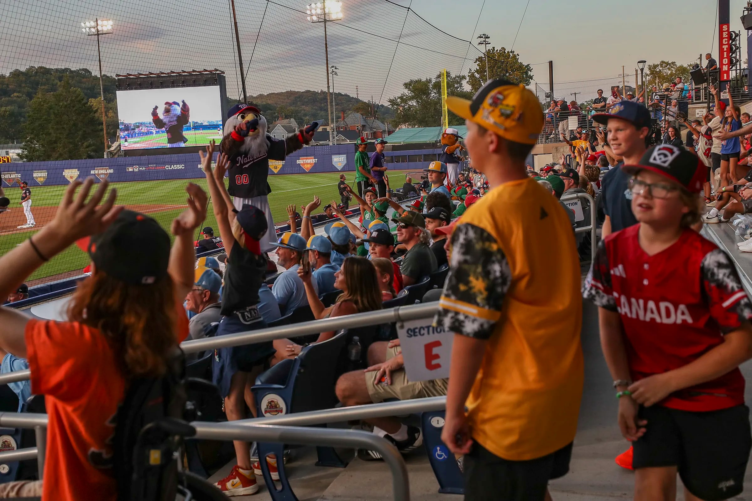 Photos of the Phillies in the 2023 MLB Little League Classic