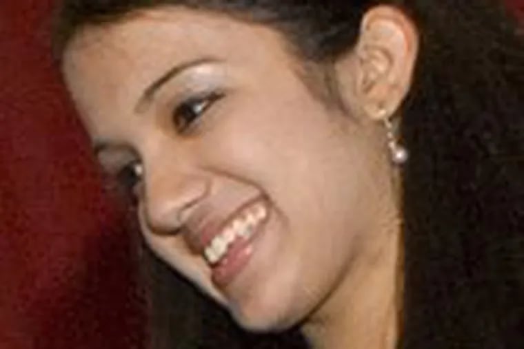Isha Himani Jain, a senior at Freedom High in Bethlehem, Pa., won first place, individual, for research on bone growth.