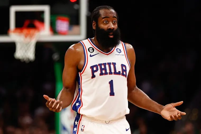 James Harden is a no-show at Sixers Media Day to try to force a