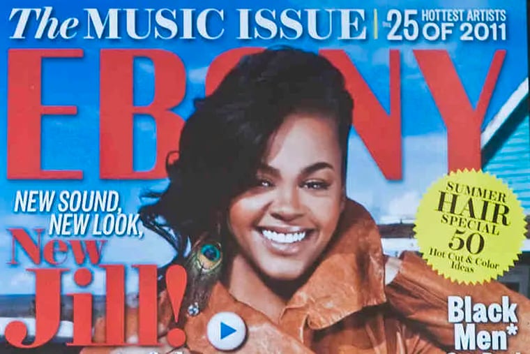 Ebony magazine.