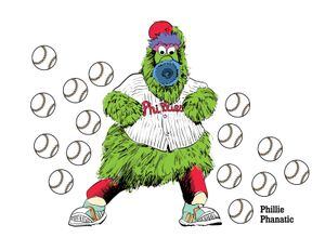 Philadelphia Phillies Logo coloring page - Download, Print or Color Online  for Free