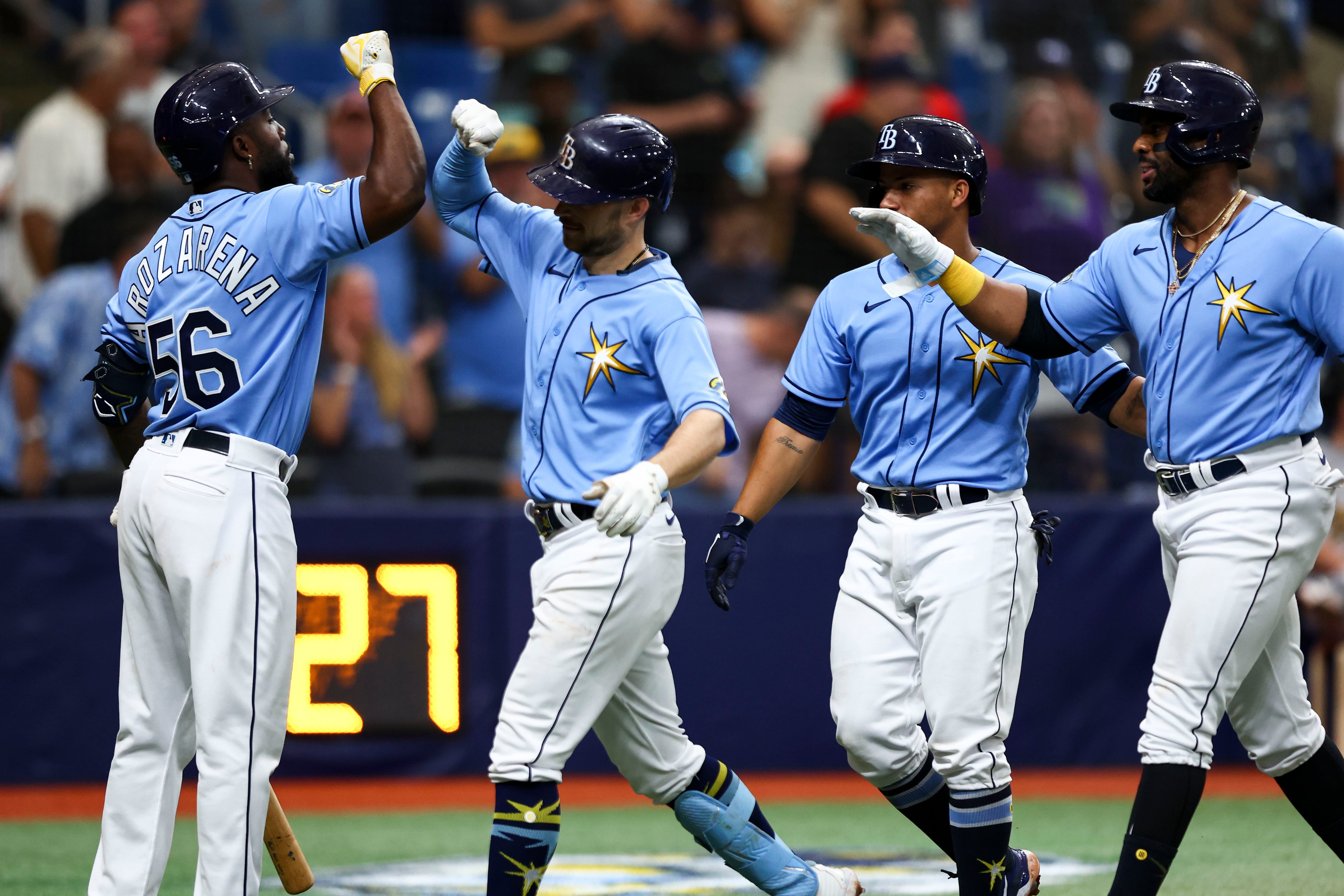 Rays complete sweep of Marlins with 7-2 win