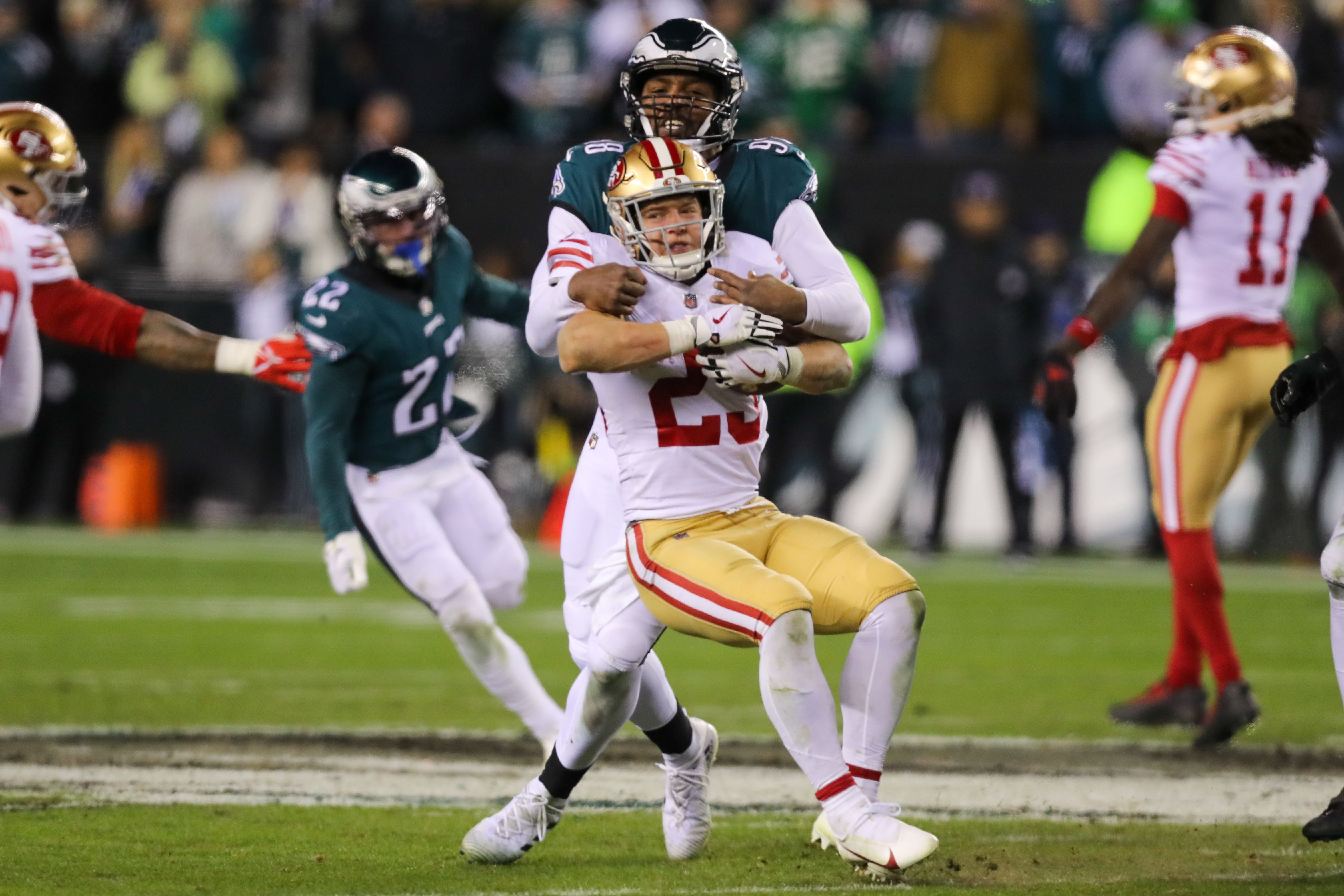 Eagles physically beat 49ers Philly-style, 31-7, to reach Super Bowl LVII