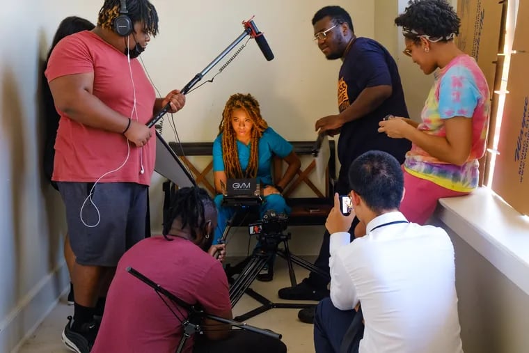 Lil' Filmmakers employs teens who work over the summer to learn the ins and outs of filmmaking as part of the Work Ready program.