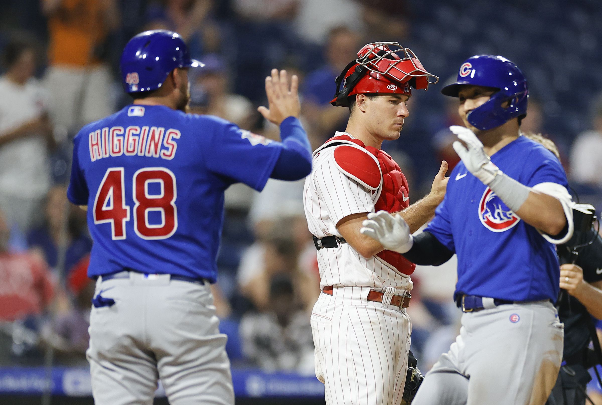 Morel responds to new spot; Cubs roll past Reds