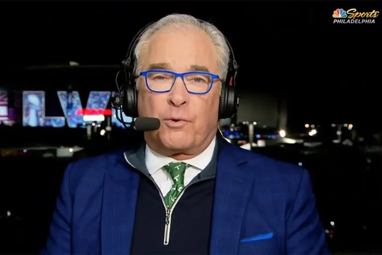 Longtime NBC Sports Philadelphia anchor Michael Barkann was quietly benched over his profane remarks following Super Bowl LVII.