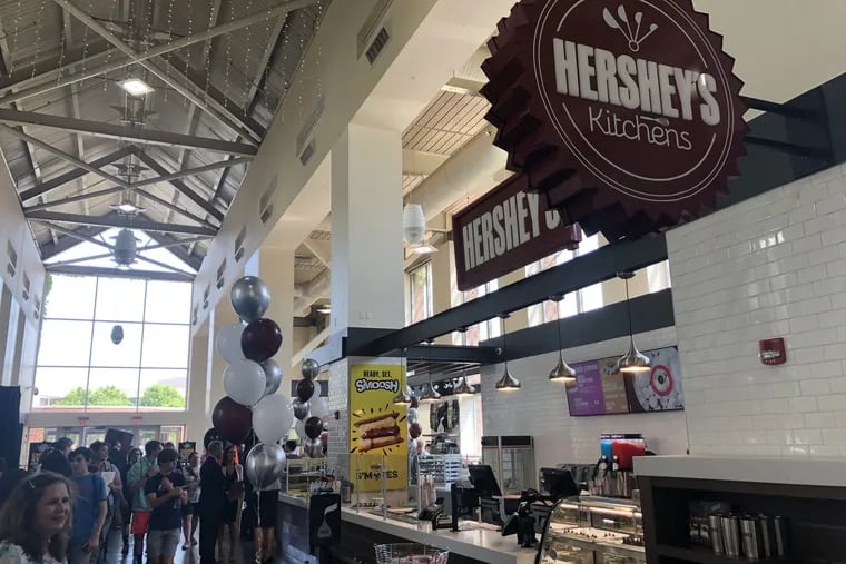 Hershey's Kitchens is the company's first full, stand-alone cafe.