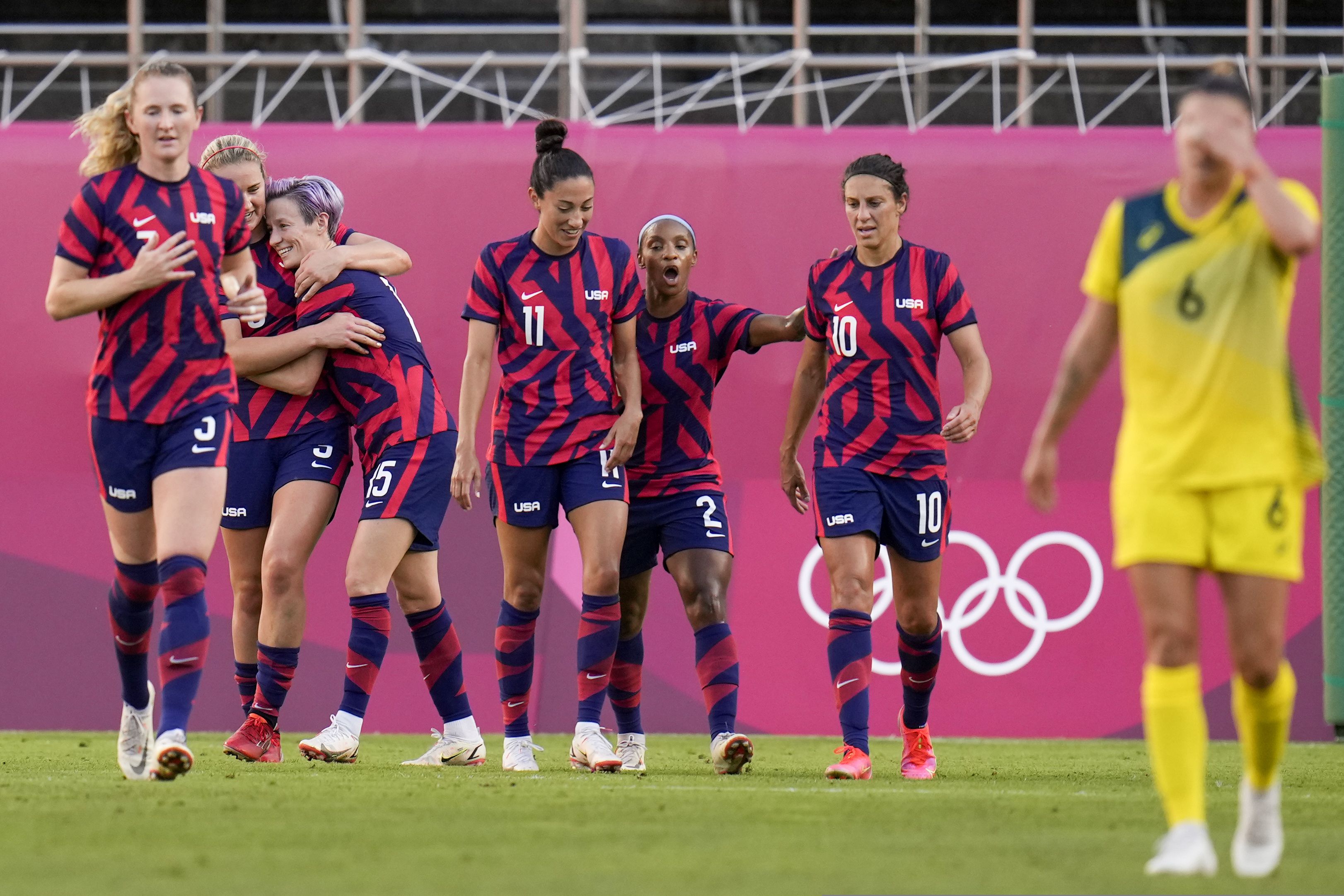 U.S. Women's Soccer Squad At Olympics Will Reunite Winning World Cup Team :  Live Updates: The Tokyo Olympics : NPR