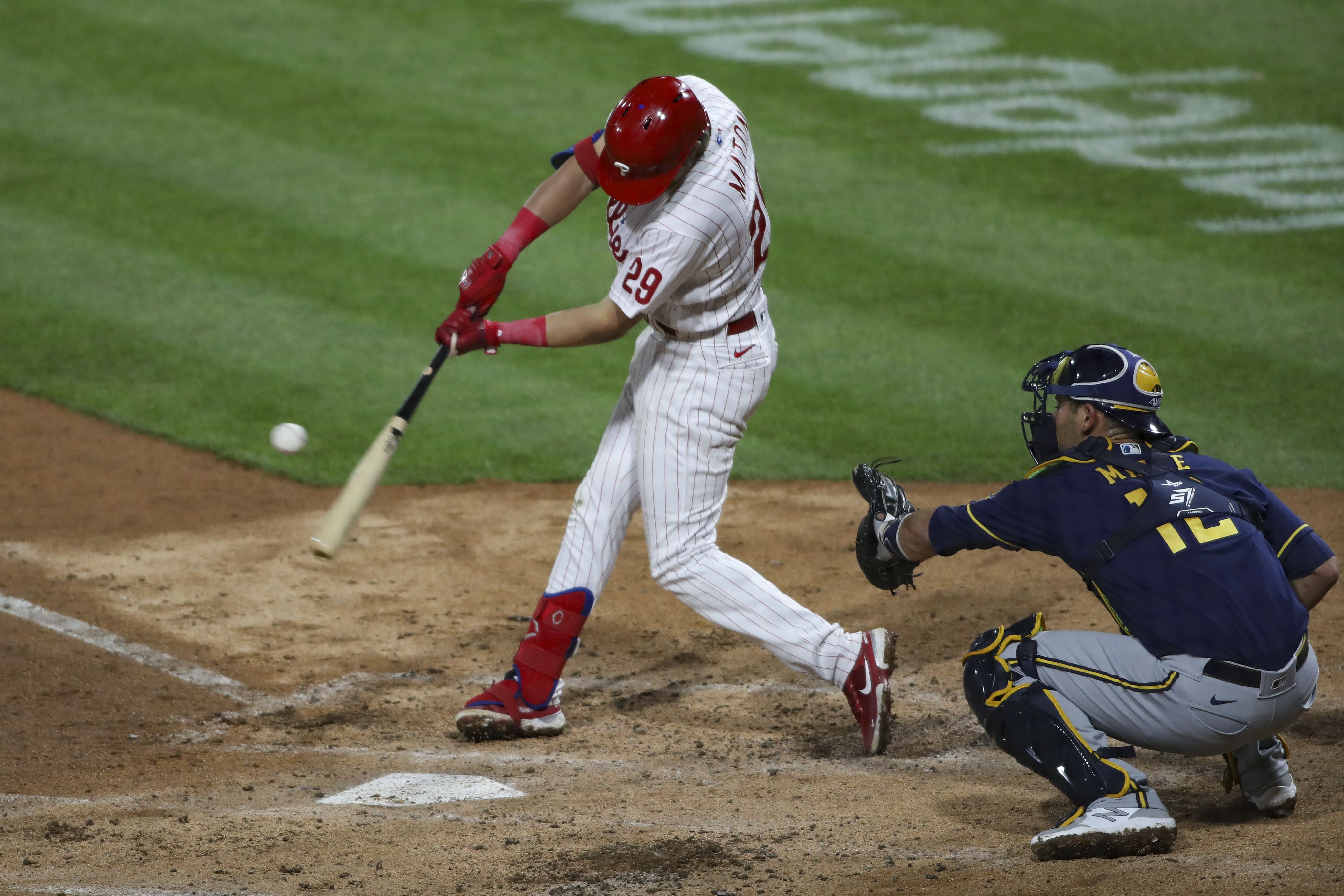 In a pinch, Nick Maton has been a hit in Phillies' outfield – Delco Times