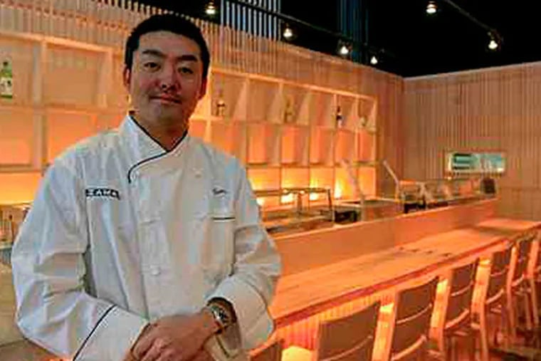 Hiroyuki "Zama" Tanaka is opening his Zama Japanese restaurant this week near Rittenhouse Square. (Akira Suwa / Staff Photographer )