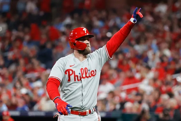 NLDS: Bryce Harper quietly contributes to Phillies' big day at the