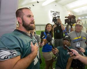 Former Eagle Jon Dorenbos: Every day that I'm here is another day I  shouldn't have had