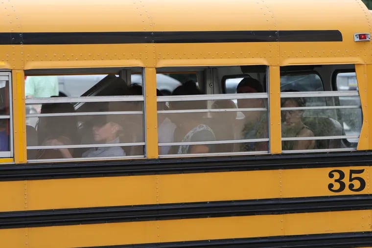 School bus. .File photo.Steven M. Falk / Philadelphia Daily News