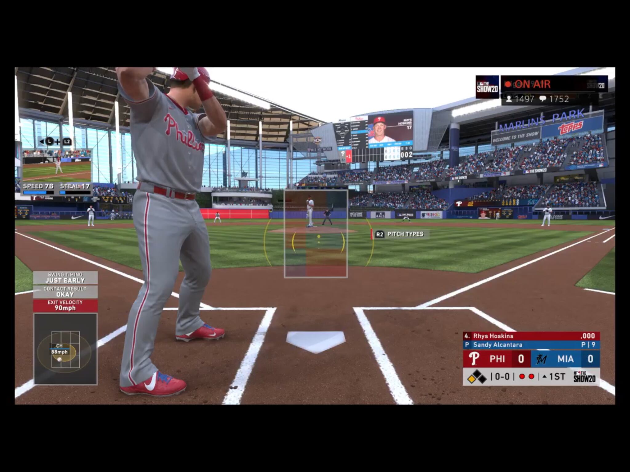 Rhys Hoskins on X: MLB The Show Players League ⚾️🎮 Let's go @Phillies  pham 🤘🏼   / X