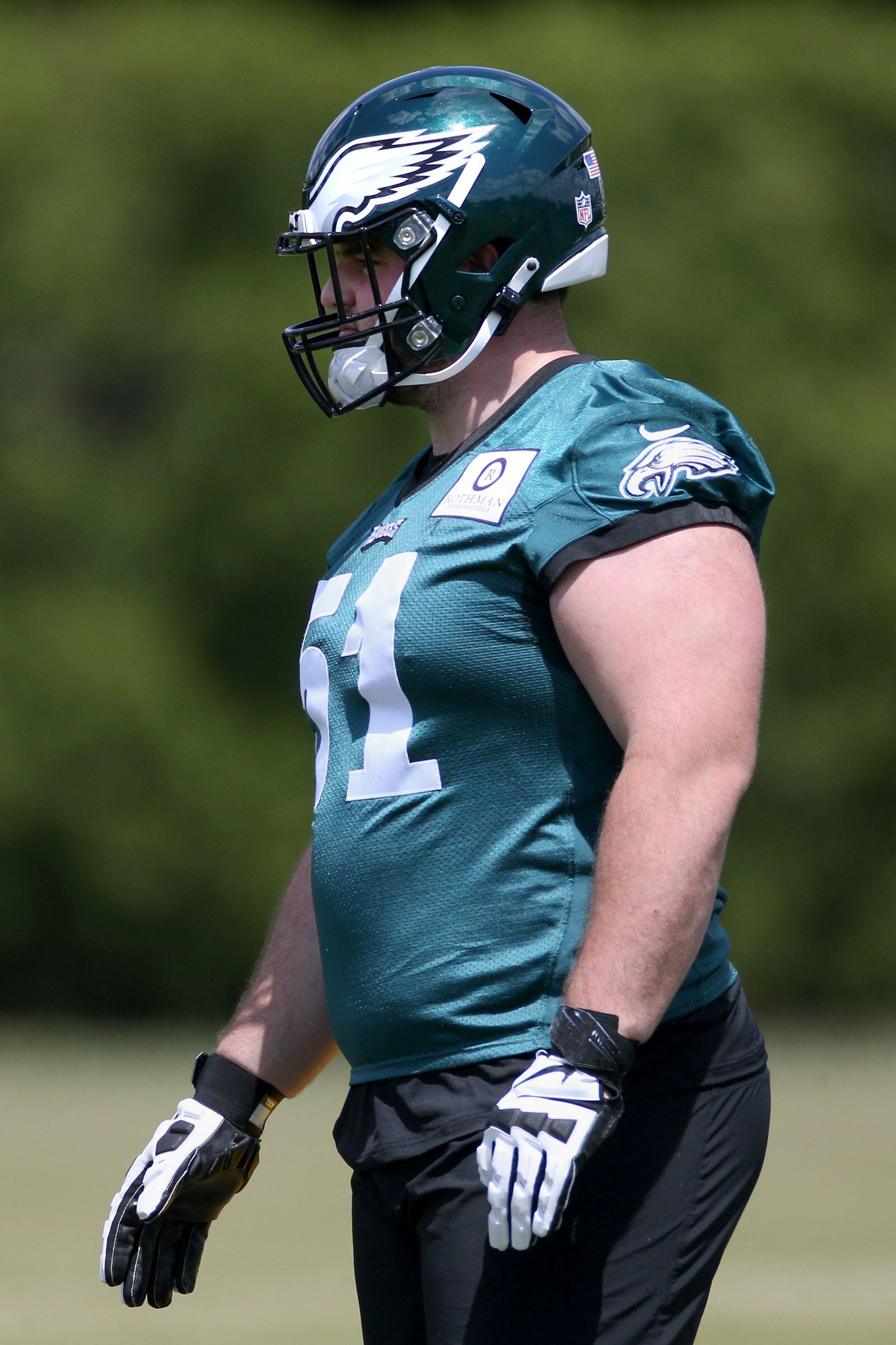 Landon Dickerson Discusses His Chemistry w/ Jordan Mailata & More