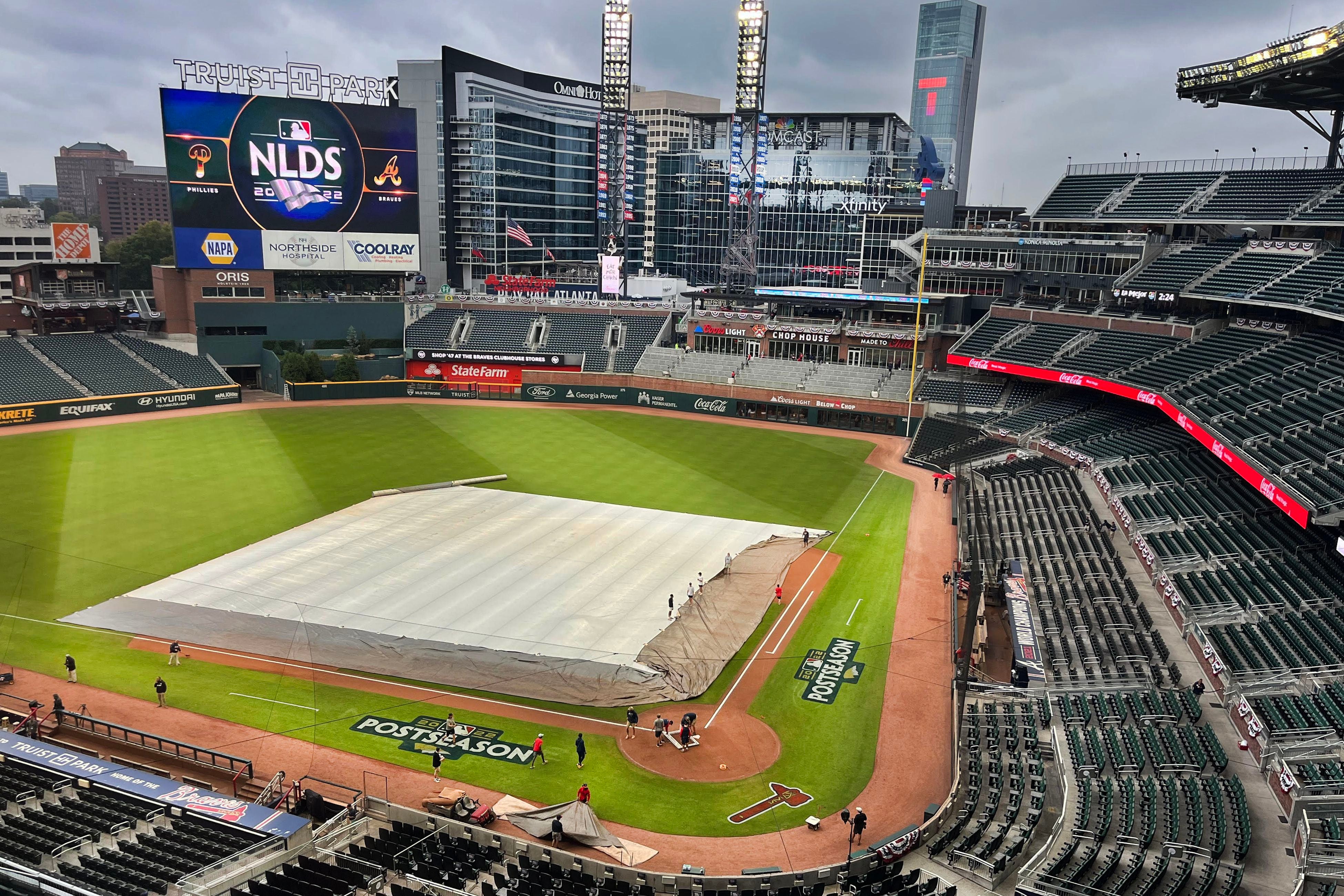 NLDS 2023: What to know for Braves-Phillies Game 2 at Truist Park – WSB-TV  Channel 2 - Atlanta