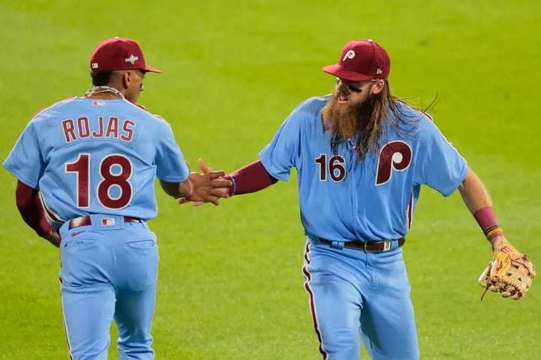 Do the Phillies need an upgrade from Johan Rojas in center field and Brandon Marsh in left?