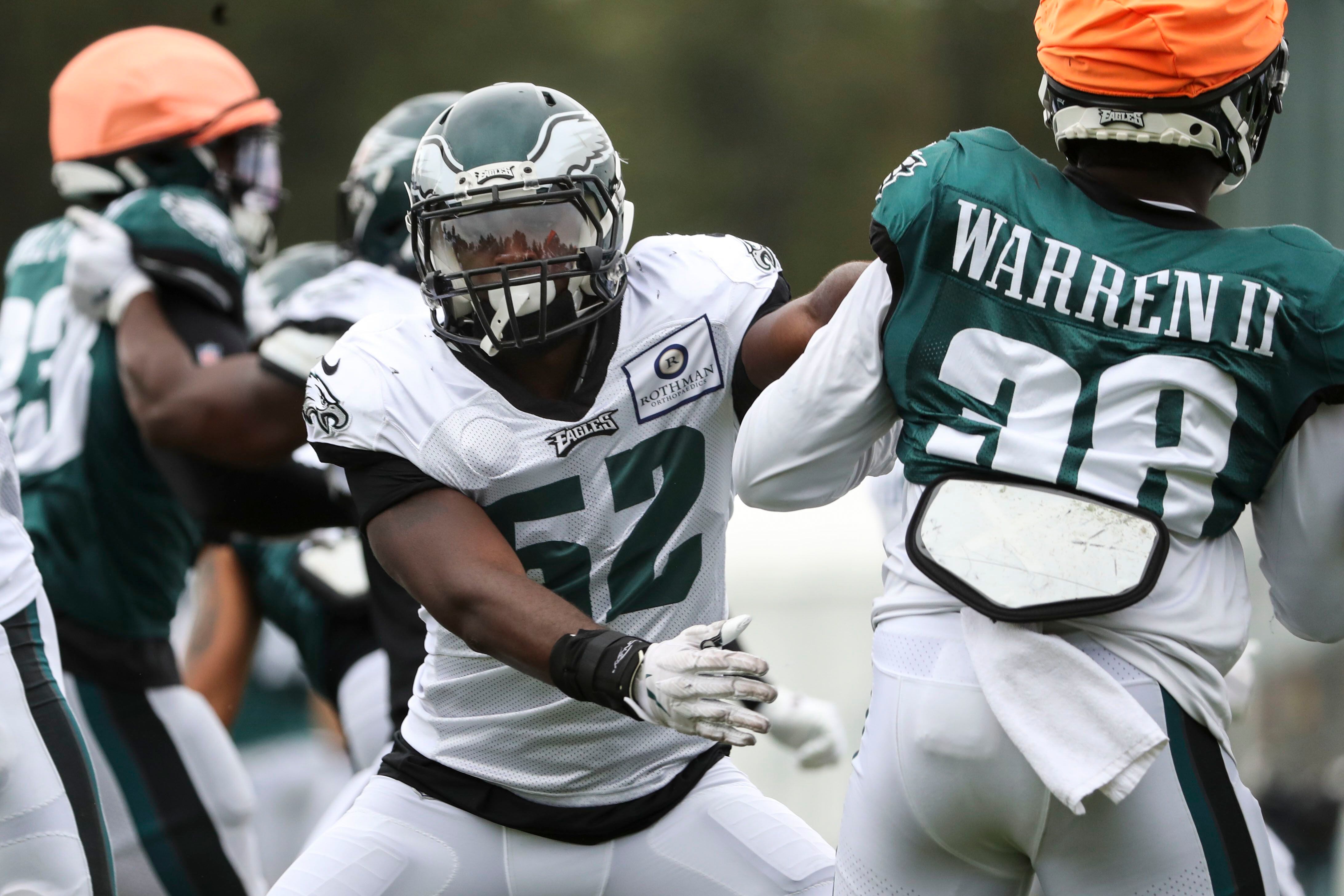 Philadelphia Eagles' Davion Taylor hoping to put disappointing