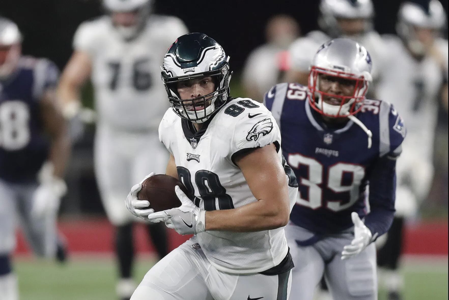 Dallas Goedert is living out his childhood dreams as the Eagles' do-it-all  tight end - The Athletic