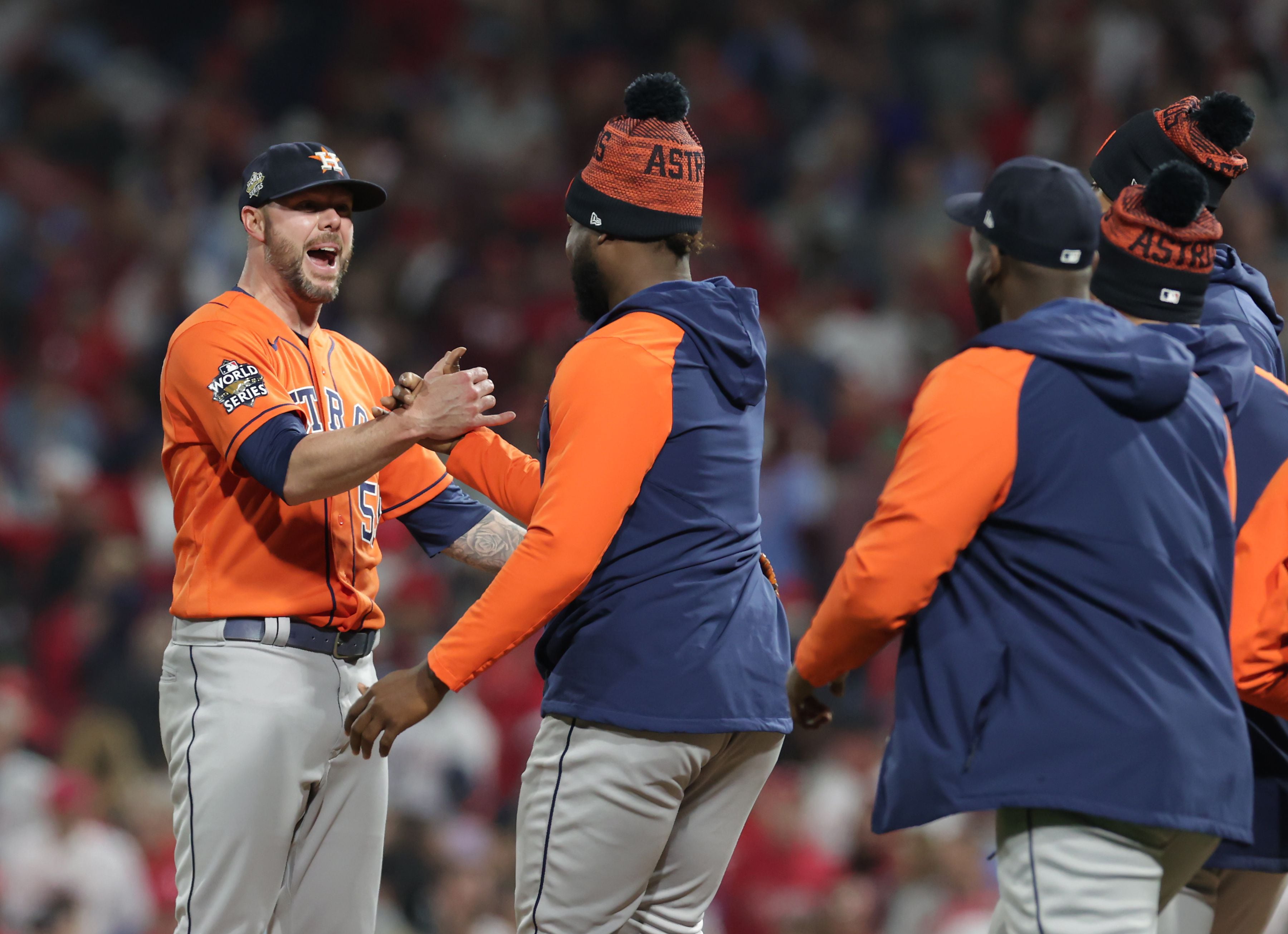Astros' 'electric' Cristian Javier no-hit the Phillies through six, and