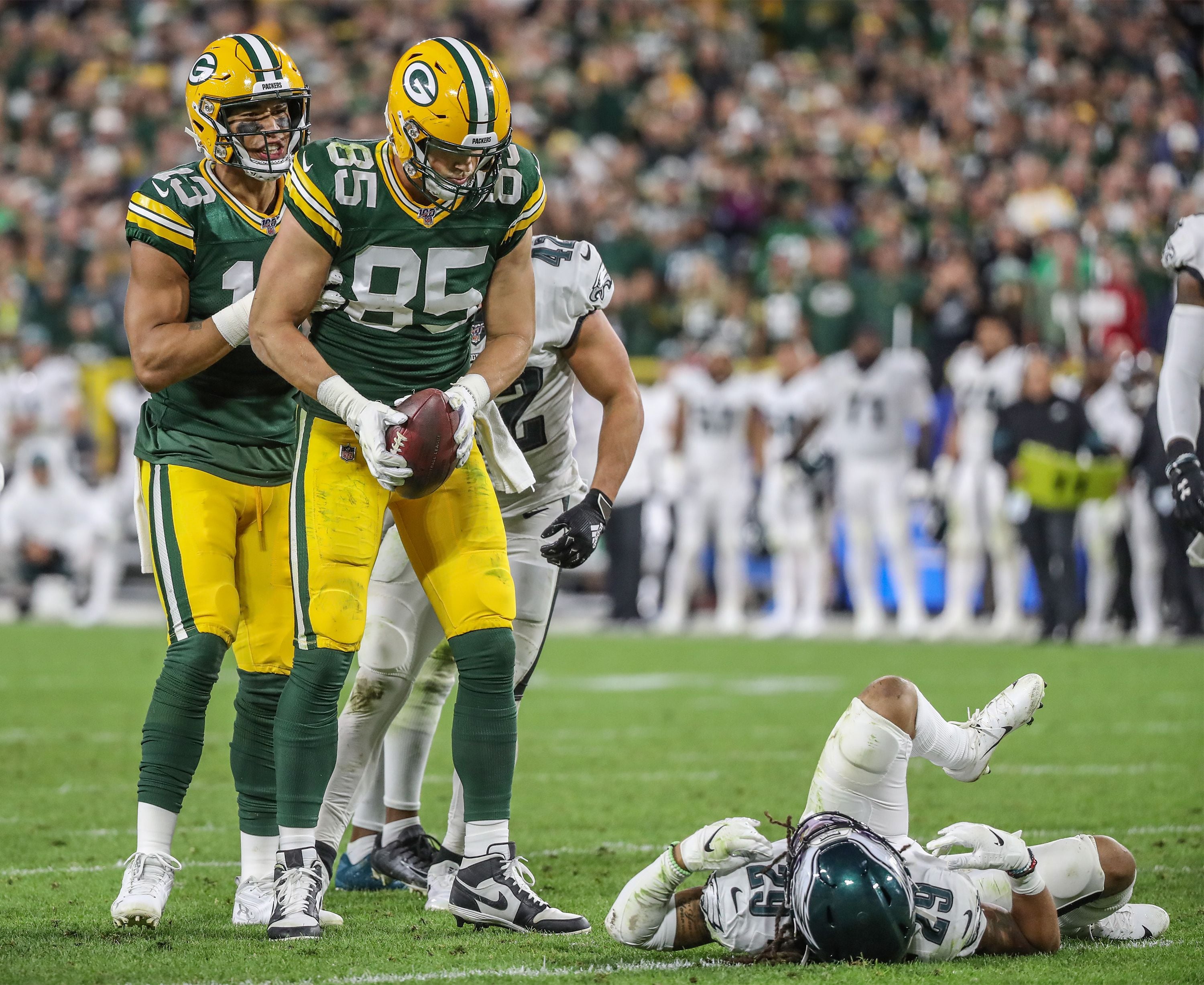 Philadelphia Eagles 34, Green Bay Packers 27 - as it happened