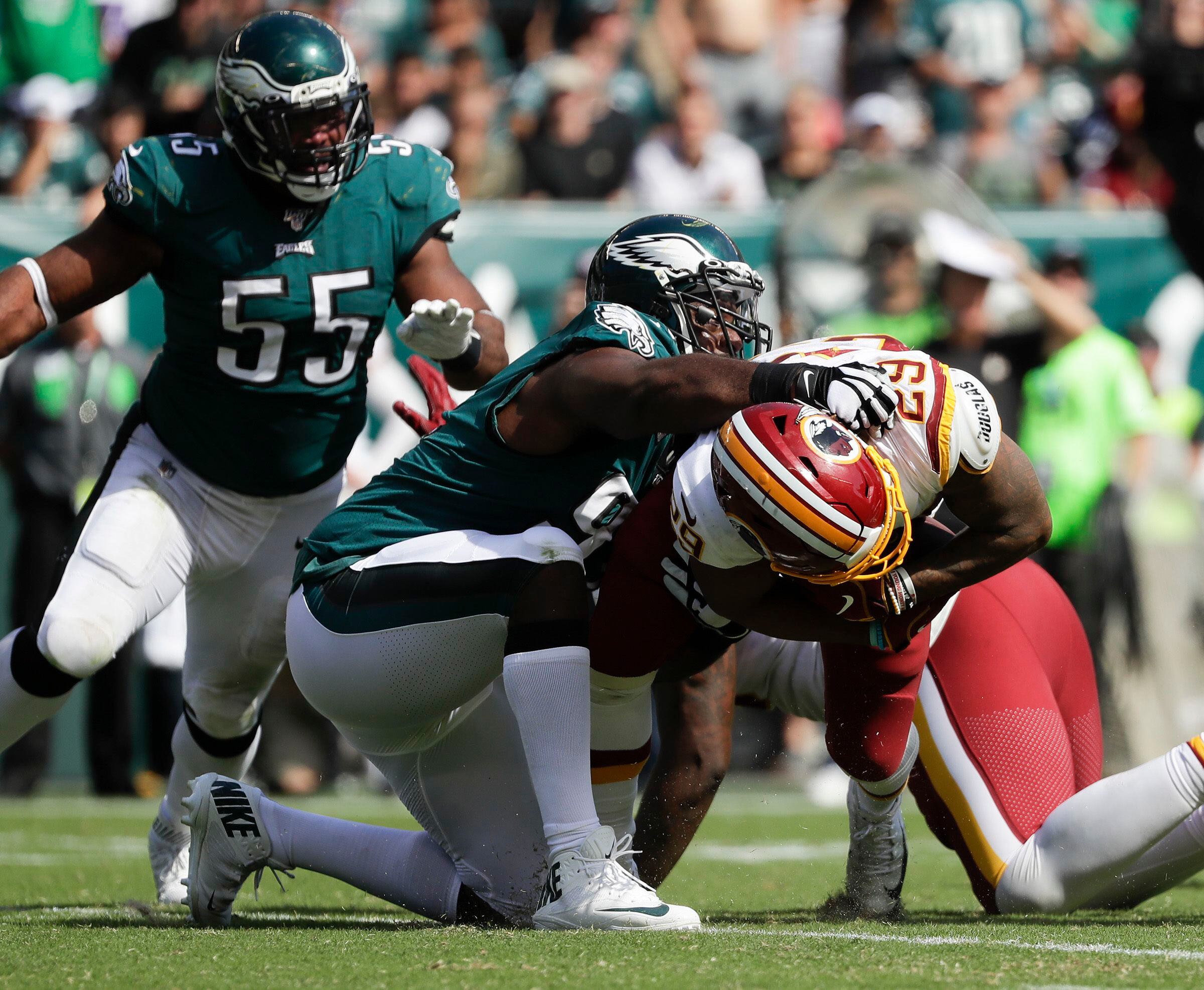 Redskins-Eagles highlights: DeSean Jackson's TDs, Terry McLaurin's