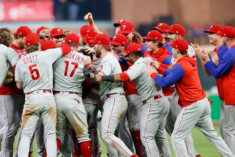 Philadelphia Phillies clinch a playoff berth for the first time