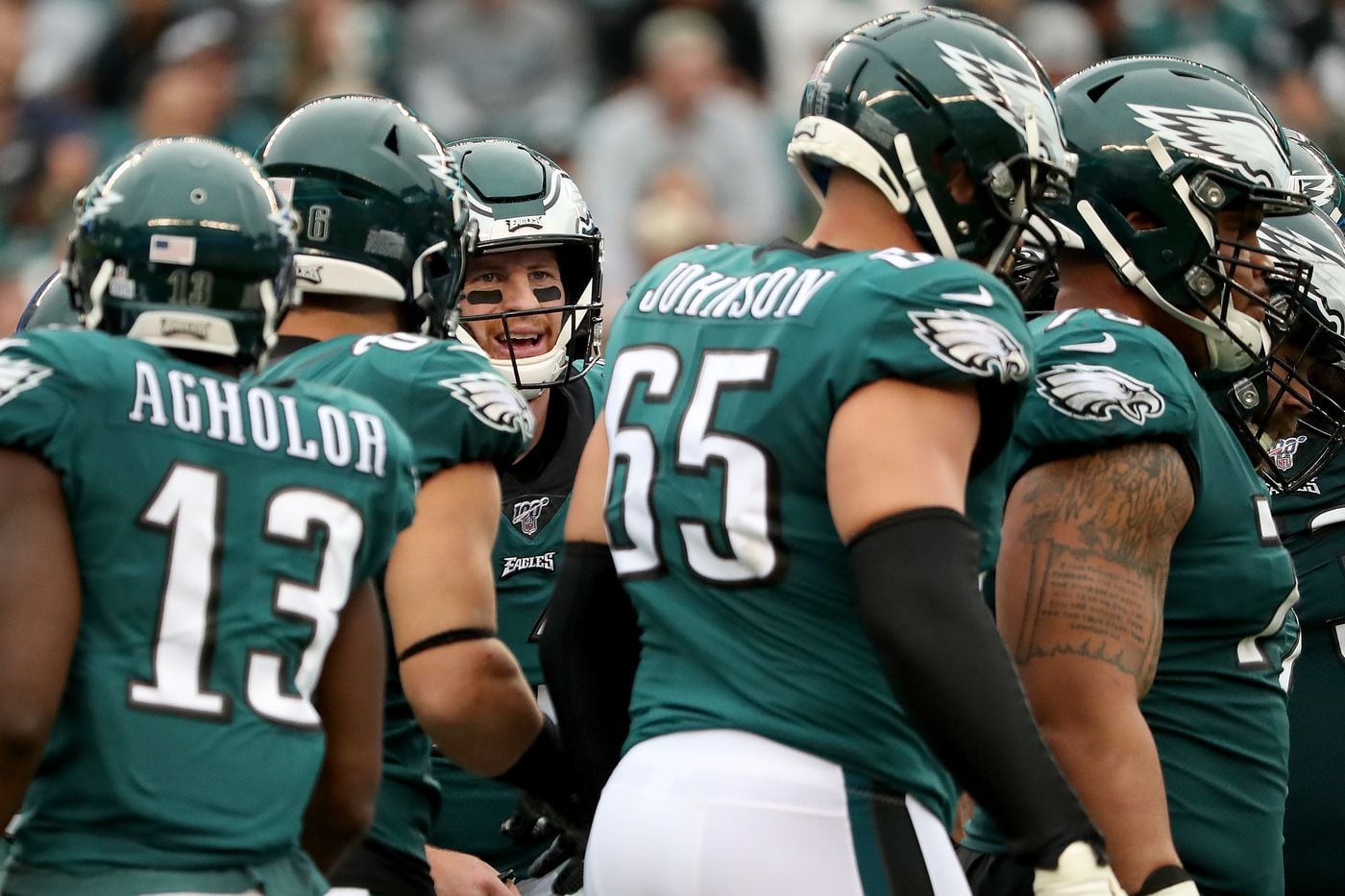 Eagles’ Oline needs to be more consistent, but NFL’s flag fest fueled