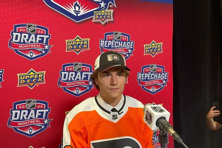 Boston College Commit Cutter Gauthier Drafted 5th by Philadelphia Flyers -  Sports Illustrated Boston College Eagles News, Analysis and More