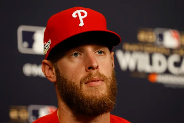 Phillies pitcher Zack Wheeler will make his first career playoff start on Friday.