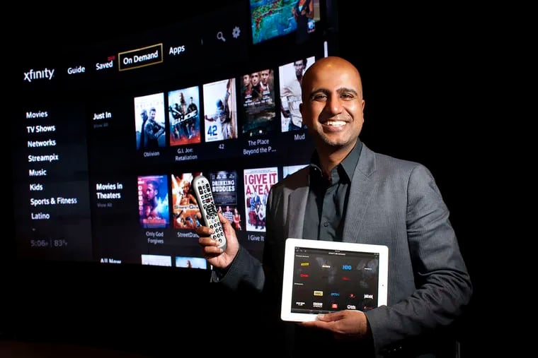 Sree Kotay departed as chief technology officer of Philadelphia-based Gopuff as of Oct. 18. He is pictured in 2013, when he was chief software architect at Comcast.